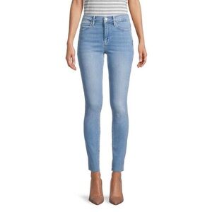 Frame Le High Skinny Jeans in Europa Denim Wash Sz 28 Spring Summer Easter Vacay